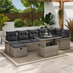 Practical 8-Piece Outdoor Sofa Set for Your Home