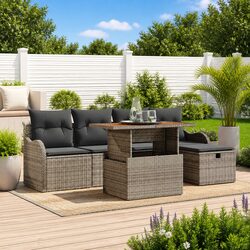 Practical 6-Piece Outdoor Sofa Set for Everyday Use