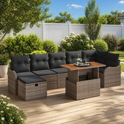 Practical 8-Piece Garden Sofa Set for Every Occasion