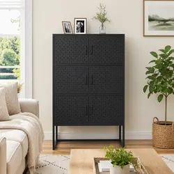 Versatile 6-Door Highboard for Practical Home Use