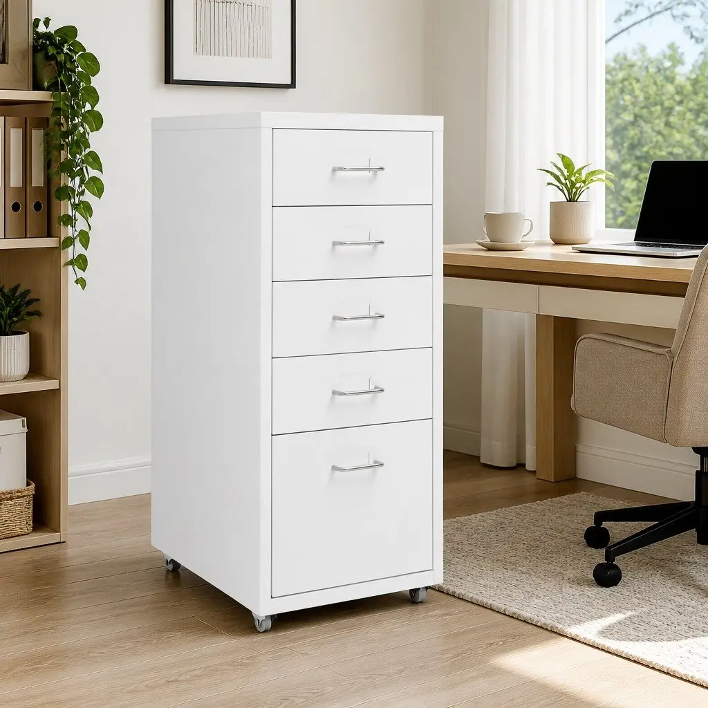 Mobile Filing Cabinet for Home and Office Use