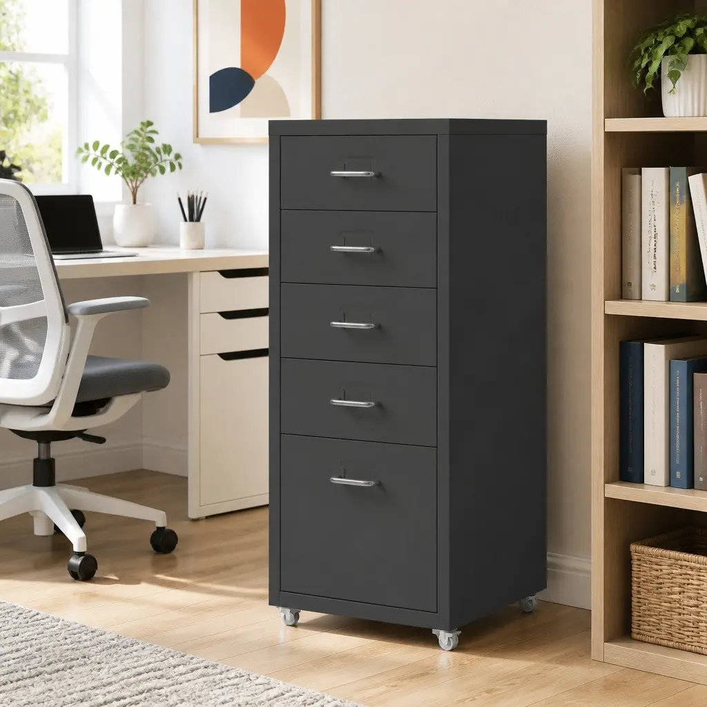 Mobile Filing Cabinet for Home or Office Use