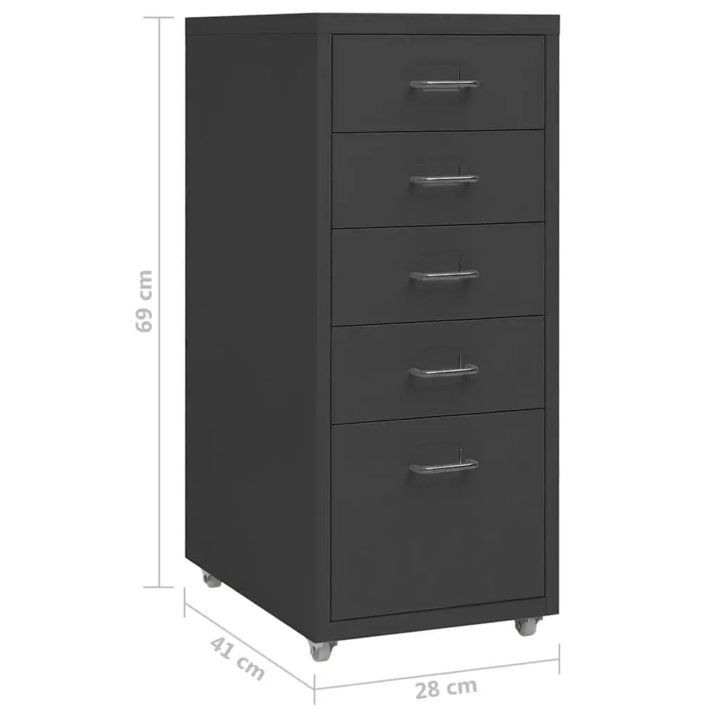 Mobile Filing Cabinet for Home or Office Use