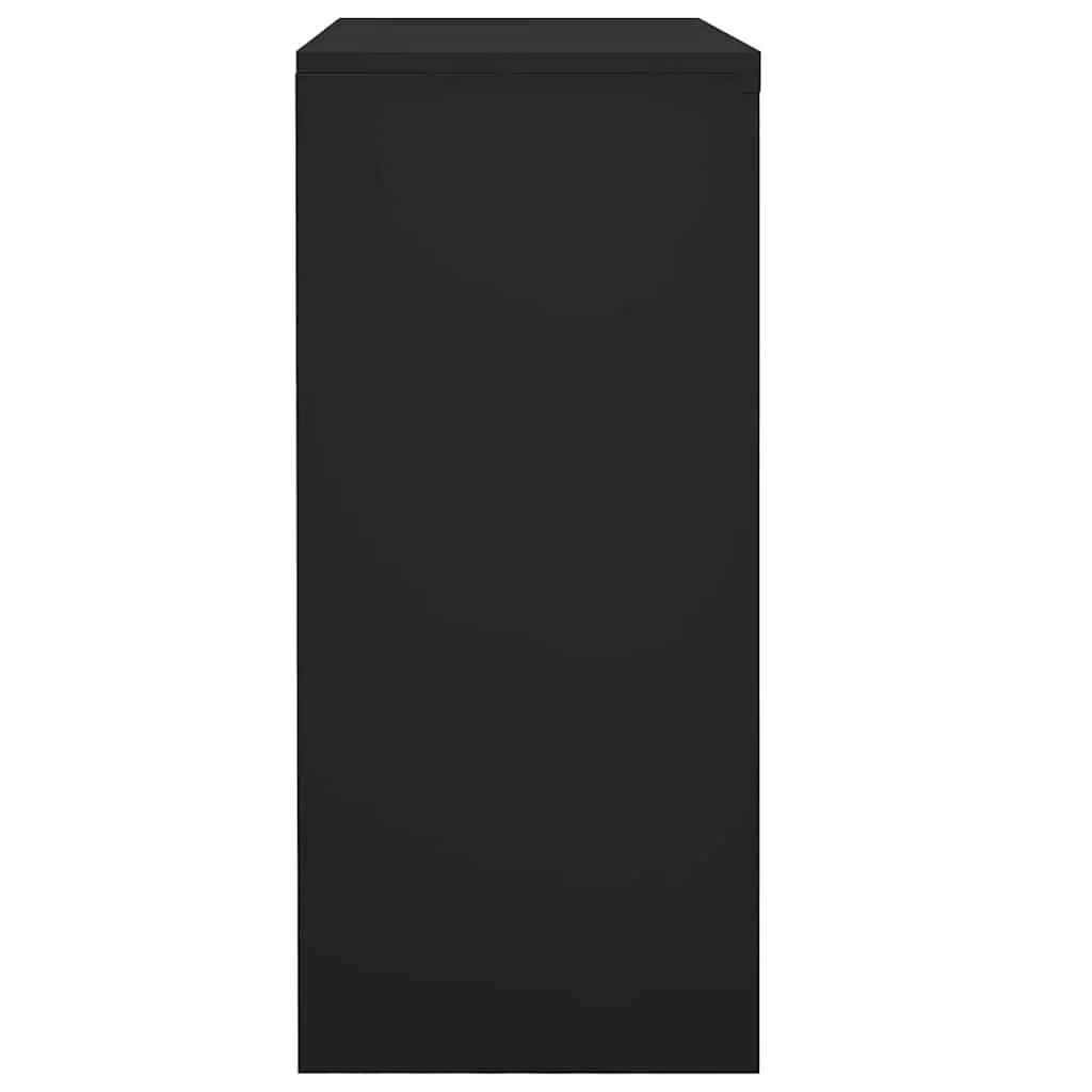 Office Storage Cabinet Sliding Door Anthracite Adjustable Shelves Filing Lockers