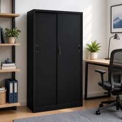 Functional Steel Cabinet for Home or Office Use