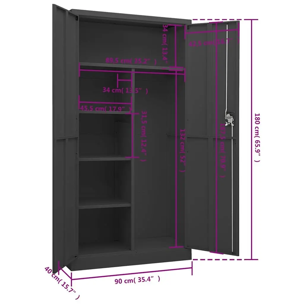 Steel Locker Cabinet for Home Organization
