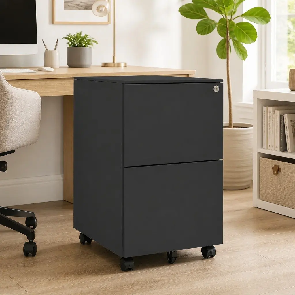 Mobile Filing Cabinet for Home and Office Use