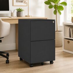 Efficient Mobile Filing Cabinet for Home and Office Use