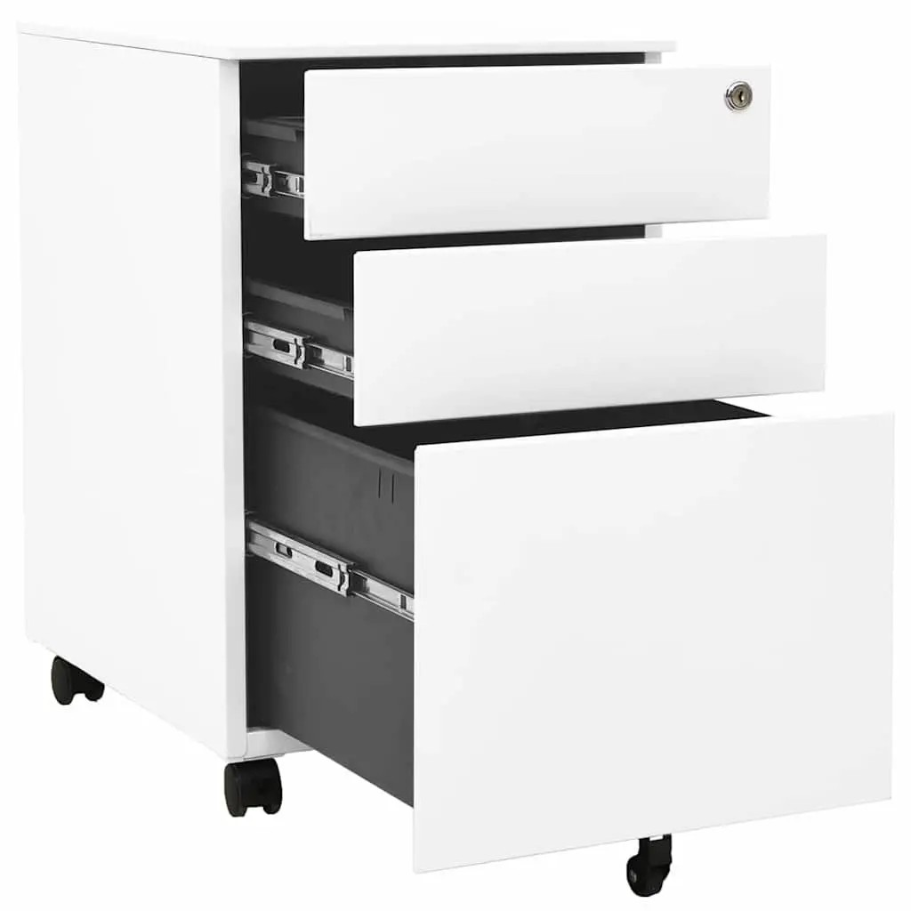 3 Drawer Mobile File Cabinet for Office Use