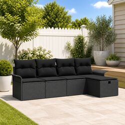 5-Piece Garden Sofa Set for Everyday Use