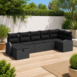 7 Piece Garden Sofa Set Perfect for Outdoor Gatherings