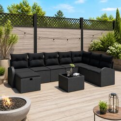 Practical 9-Piece Outdoor Garden Sofa for Any Home
