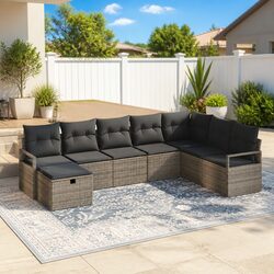 Practical 5-Piece Outdoor Sofa Set for Relaxation