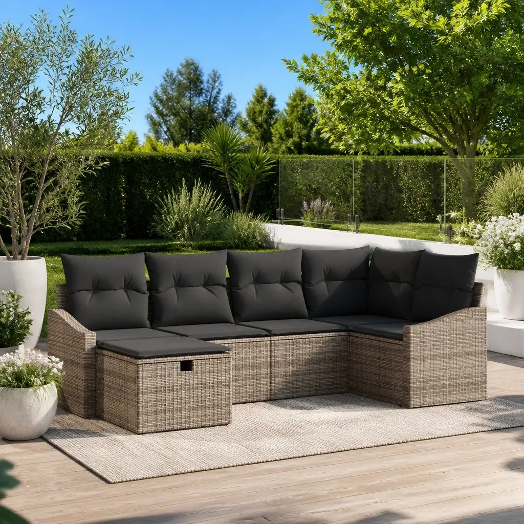 7-Piece Outdoor Sofa for Relaxation