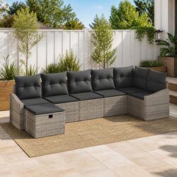 Versatile Grey Outdoor Sofa Set for Your Home