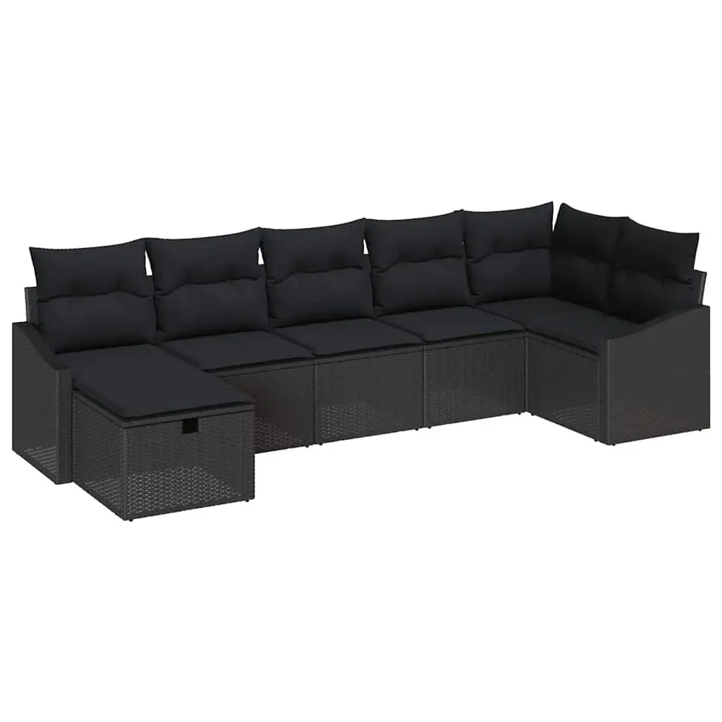 7 Piece Modular Sofa Set for Outdoors