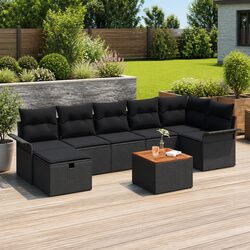 Versatile 8-Piece Garden Sofa Set for Your Outdoor Space