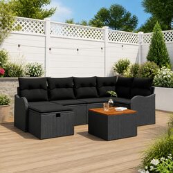 Practical 7-Piece Outdoor Sofa Set for Your Garden