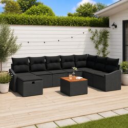 Versatile 9-Piece Outdoor Sofa Set for Various Spaces