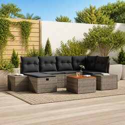Versatile 7-Piece Sofa Set for Your Outdoor Needs