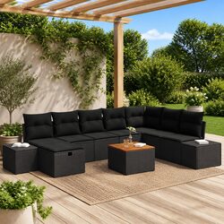 Practical 9-Piece Outdoor Sofa Set for Any Space
