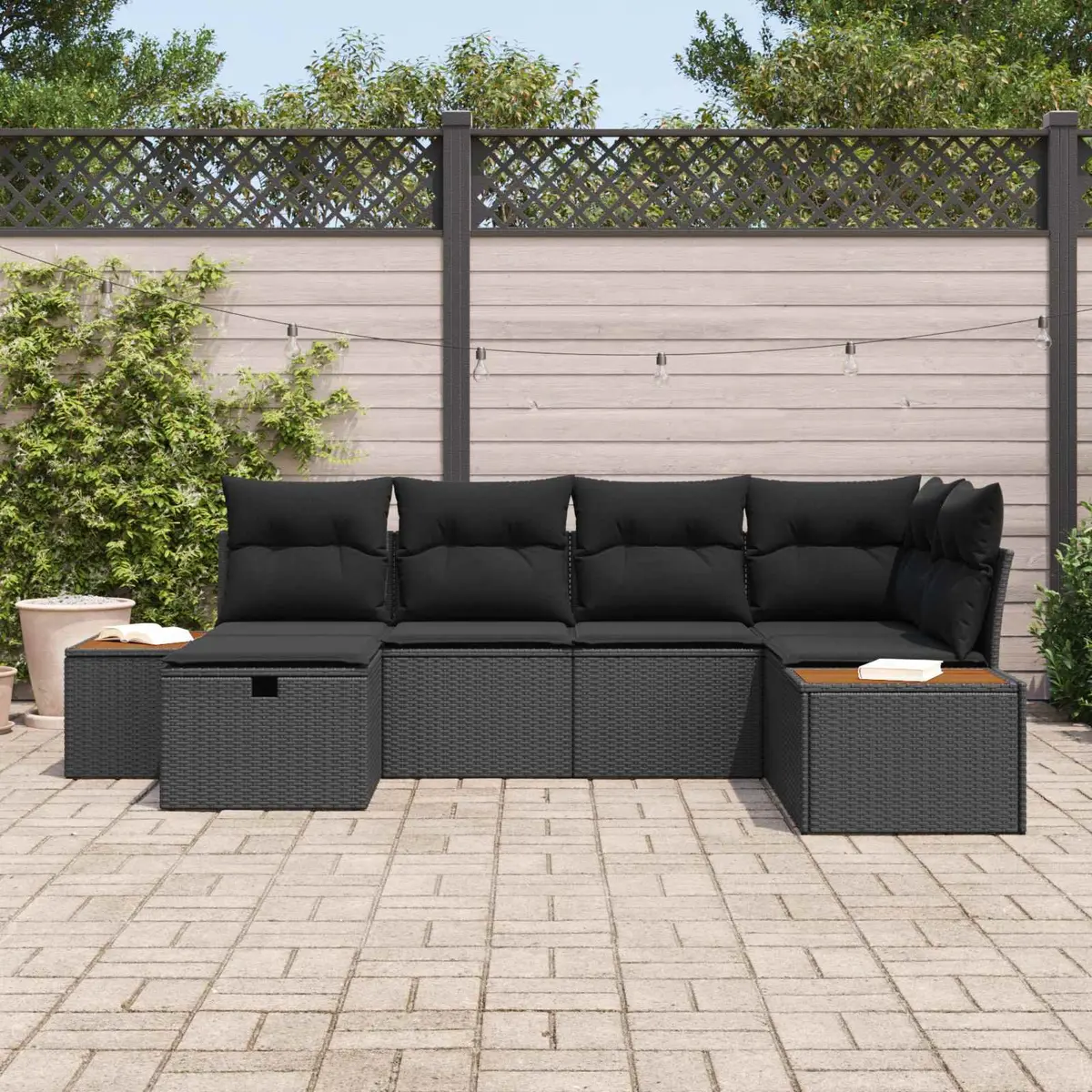 Modular Sofa Set for Outdoor Living Spaces