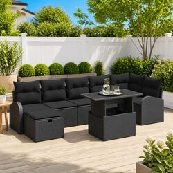 Versatile 8 Piece Outdoor Sofa Set for Your Garden