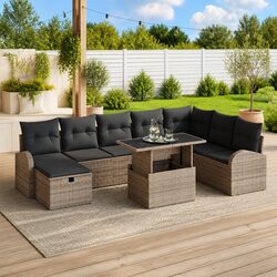 Practical 9-Piece Garden Sofa Set for Your Home