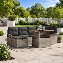 7-Piece Garden Sofa Set: Perfect for Relaxing Outdoors