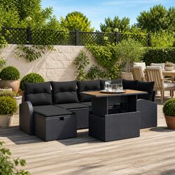 Versatile 7-Piece Garden Sofa Set for Any Outdoor Space