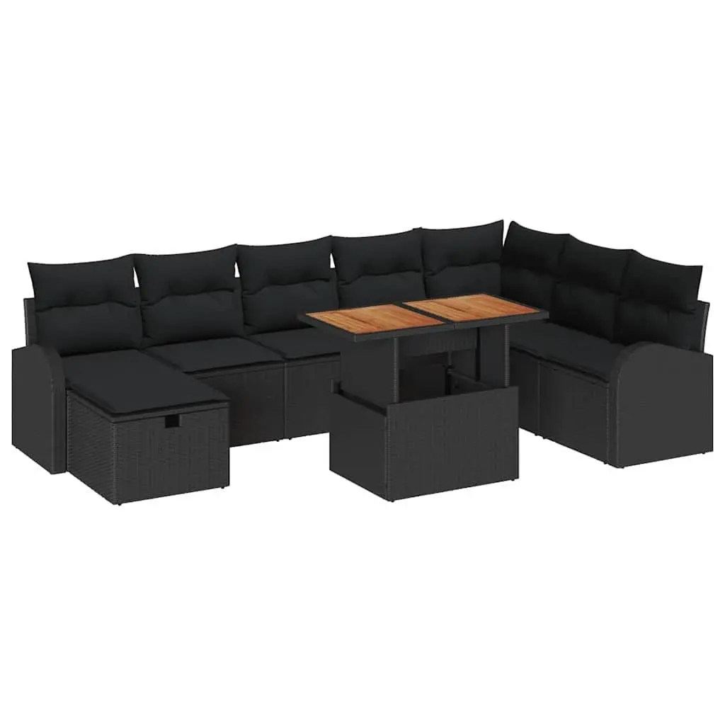 9-Piece Outdoor Sofa Set for Entertaining
