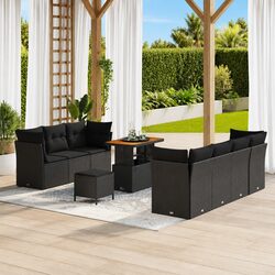 Versatile 10-Piece Garden Sofa Set for All Outdoor Areas
