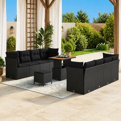 Practical 11-Piece Garden Sofa Set for Any Outdoor Space