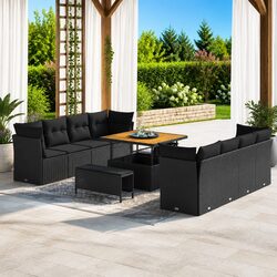 Versatile 11-Piece Sofa Set for Your Outdoor Living Space