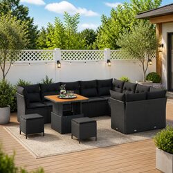 Versatile 12-Piece Outdoor Sofa Set for Any Setting