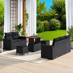 Versatile 8-Piece Sofa Set for Outdoor Living