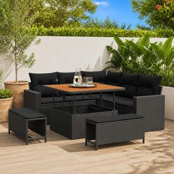 Versatile 8-Piece Outdoor Sofa Set for Every Garden and Patio