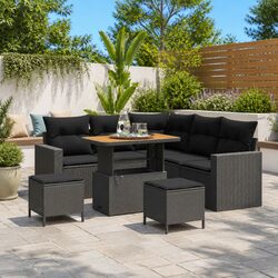 8-Piece Garden Sofa Set for Relaxation and Entertaining