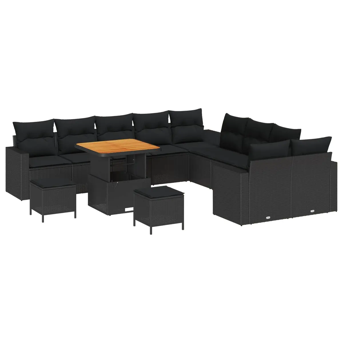 13pc Garden Sofa Set for Entertaining