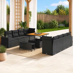Versatile 11-Piece Sofa Set for Any Outdoor Setting