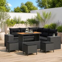 Practical 9-Piece Outdoor Sofa Set for Every Occasion