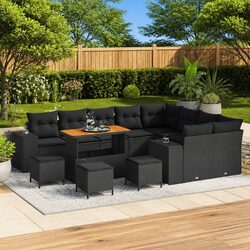 Practical 13-Piece Garden Sofa Set for Your Outdoor Space