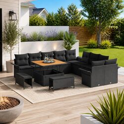 Practical 13-Piece Garden Sofa Set for Any Outdoor Setting