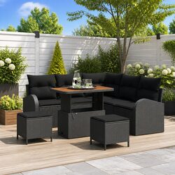 8-Piece Outdoor Sofa Set for Versatile Use