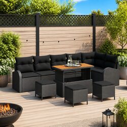 Versatile 10-Piece Outdoor Sofa Set for Every Space