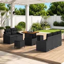 Practical 8-Piece Modular Garden Sofa Set for Any Space