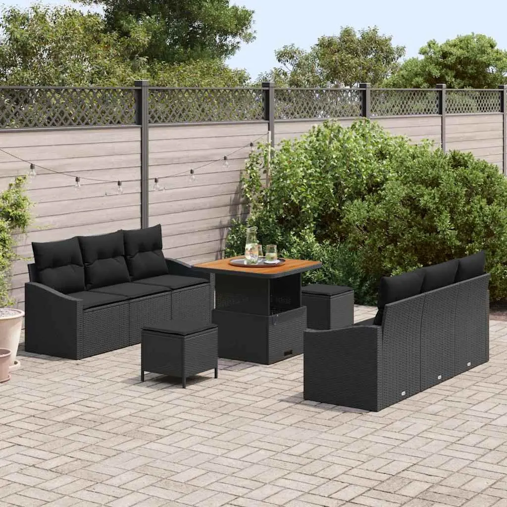 9-Piece Outdoor Sofa Set for Gatherings