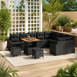 Ideal 12-Piece Sofa Set for Your Outdoor Entertaining Needs
