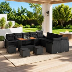 Practical 14-Piece Sofa Set for Every Outdoor Setting