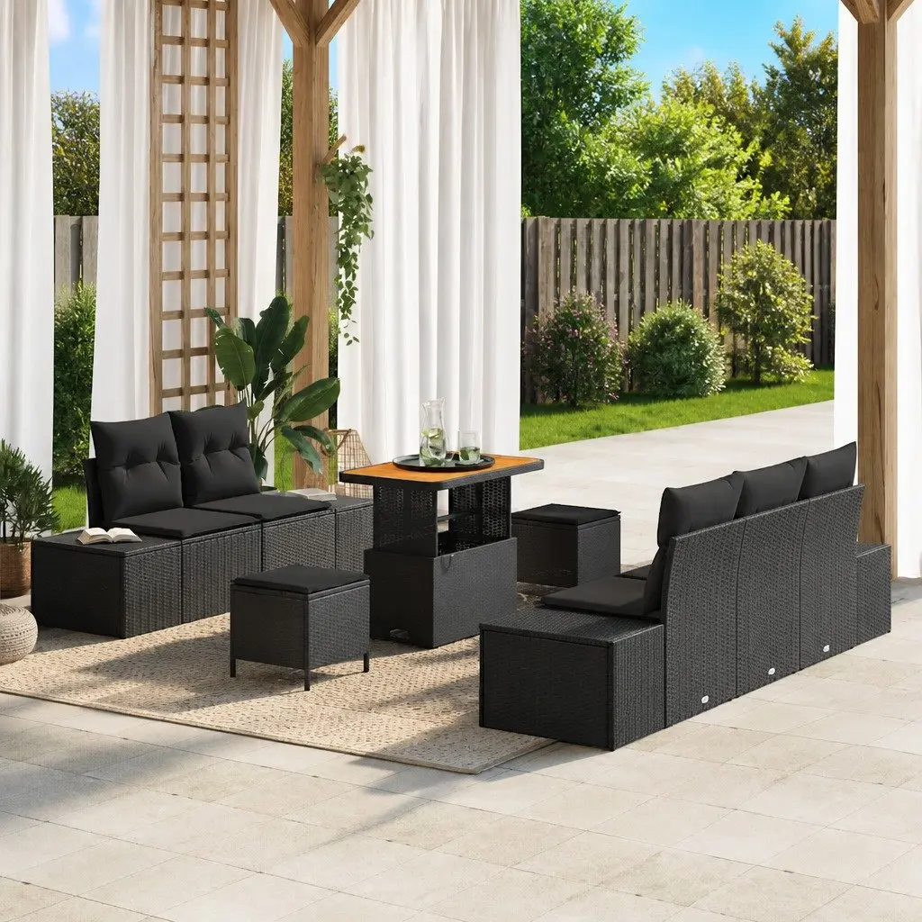8-Piece Sofa Set for Outdoor Spaces